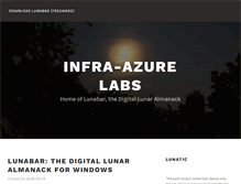 Tablet Screenshot of infra-azure.com